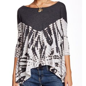We the Free Coastal Tie Dye Top